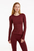 YOUR NEW GO-TO BORDO UZUN KOLLU T-SHIRT - T-Shirt - BIRDIEJAY